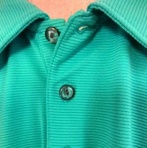 Perry Ellis Teal Polo